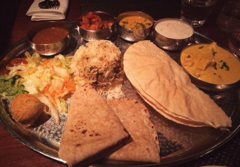 masala zone grand thali indian food