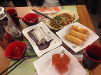tim ho wan hong kong, michelin guide, food, vermicelli roll, spring roll, tonic medlar, noodle