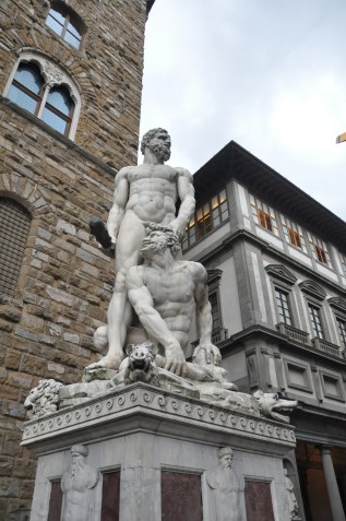 Bandinelli Hercules and Cacus, Florence, Firenze, Italy.JPG