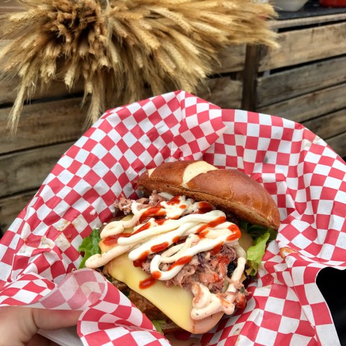 Vegan Burger, Hackney Vegan Market