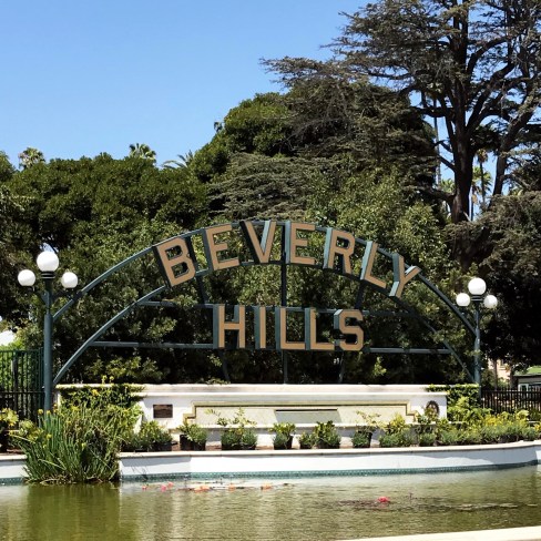 beverly hills sign, Los Angeles