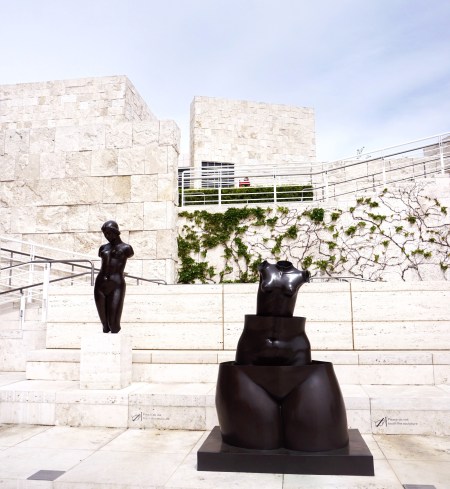 getty center, rene magritte, sculpture, los angeles