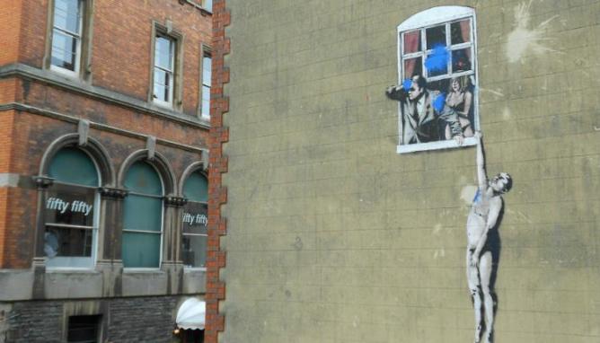 Bristol Banksy Mural