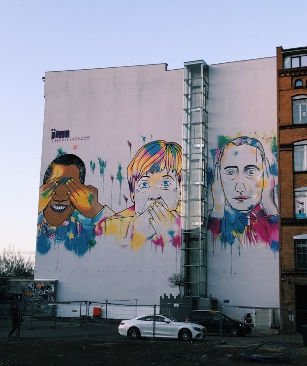 Kreuzberg mural duvar resmi